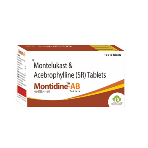 Montelukast And Acebrophylline SR Tablets