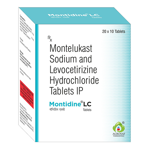 Montelukast Sodium And Levocetirizine Hydrochloride Tablets Ip - Drug Type: General Medicines