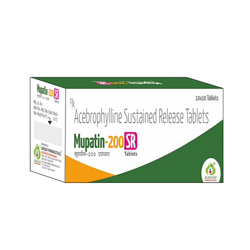 Acebrophylline Sustained Release Tablets - Combination of Acebrophylline and Theophylline for COPD and Asthma Relief | Suitable for Adults, General Medicine, Room Temperature Storage