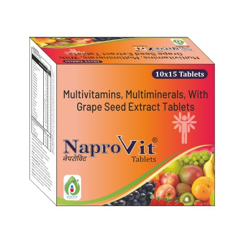 Multivitamin Multimineral With Grape Seed Extract Tablets - Drug Type: General Medicines