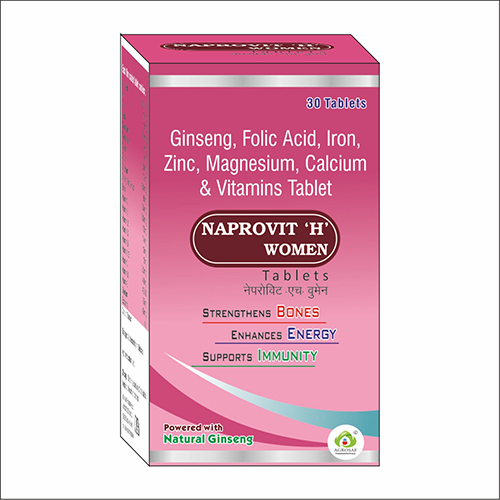 Ginseng Folic Acid Iron Zinc Magnesium Calcium And Vitamins Tablets - Drug Type: General Medicines