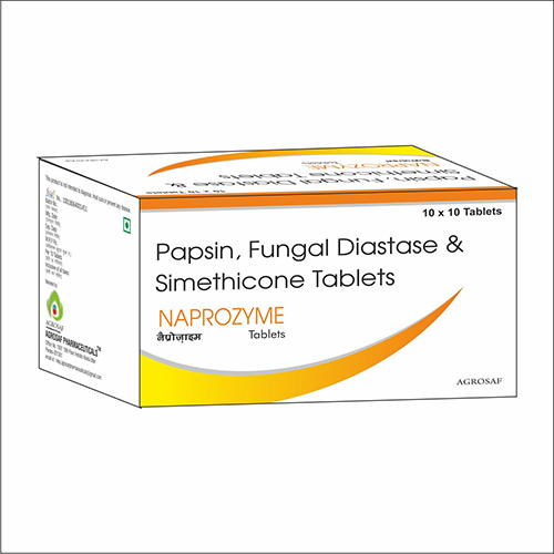 Papsin Fungal Diastase And Simethicone Tablets