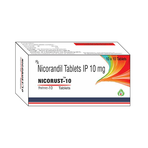 10Mg Nicorandil Tablets Ip - Drug Type: General Medicines