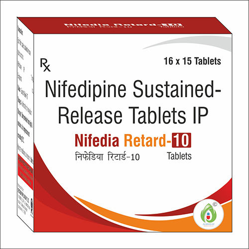 Nifedipine Sustained Release Tablets Ip - Drug Type: General Medicines