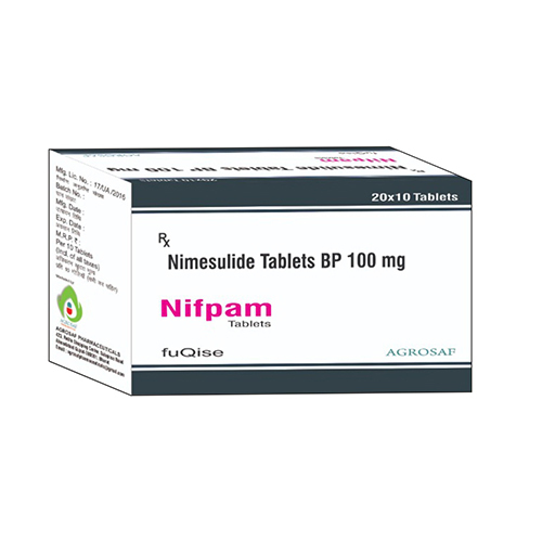 100Mg Nimesulide Tablets Bp - Drug Type: General Medicines