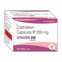 Cetalexin-250 Capsule - Drug Type: General Medicines