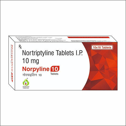 10Mg Nortriptyline Tablets Ip - Drug Type: General Medicines