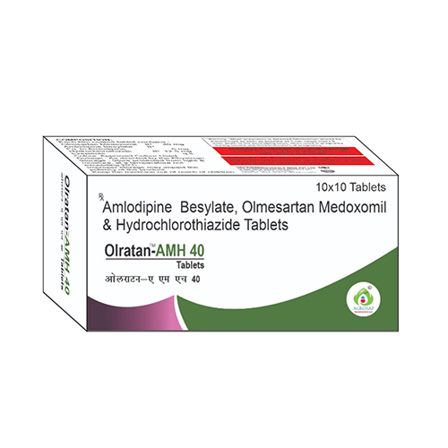 Amlodipine Besylate Olmesartan Medoxomil And Hydrochlorothiazide Tablets