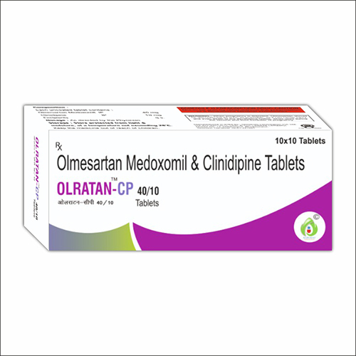Olmesartan Medoxomil And Clinidipine Tablets