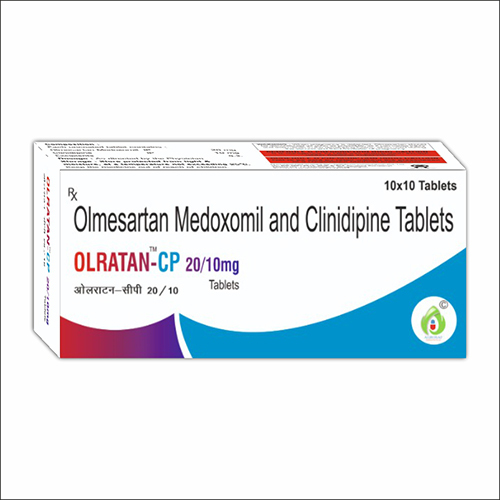 Olmesartan Medoxomil And Clinidipine Tablets