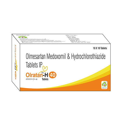 Olmesartan Medoxomil And Hydrochlorothiazide Tablets IP to Treat Hypertension (high Blood Pressure)