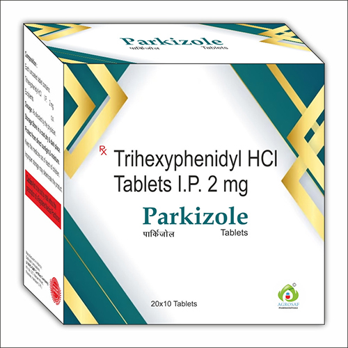 2mg Trihexyphenidyl HCL Tablets IP