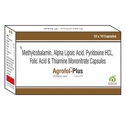 Methylcobalamin Alpha Lipoic Acid Pyridoxine Hcl Floic Acid And Thiamine Mononitrate Capsules - Drug Type: General Medicines