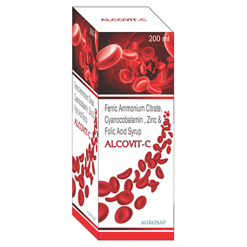 200 ML Ferric Ammonium Citrate Cyanocobalamin Zinc And Folic Acid Syrup