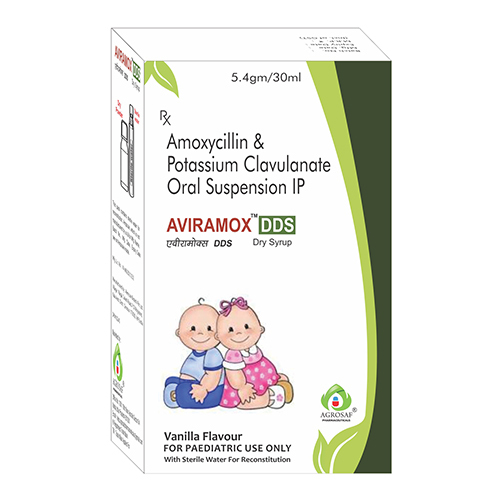 Amoxycillin And Potassium Clavulanate Oral Suspension IP