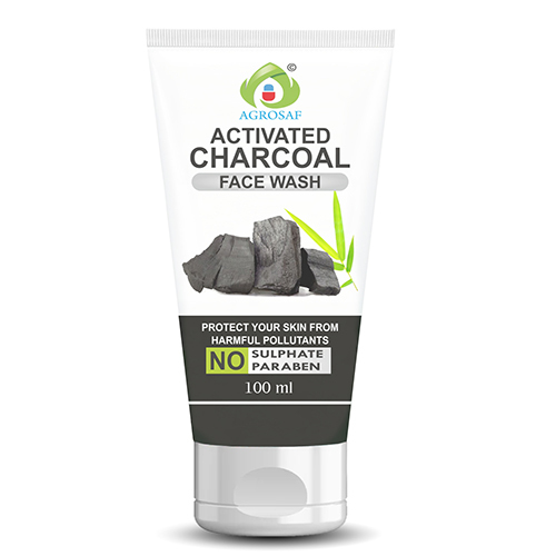 100 Ml Activated Charcoal Face Wash - Attributes: Smudge Proof