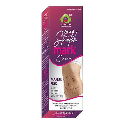 50 Gm Agrosaf Stretch Mark Cream - Characteristics: 100% Herbal