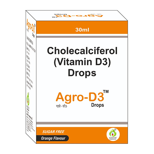 30 Ml Cholecalciferol Vitamin D3 Drops - Age Group: Adult