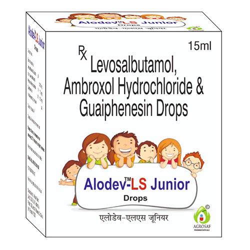 15 ML Levosalbutamol Ambroxol Hydrochloride And Guaiphensin Drops