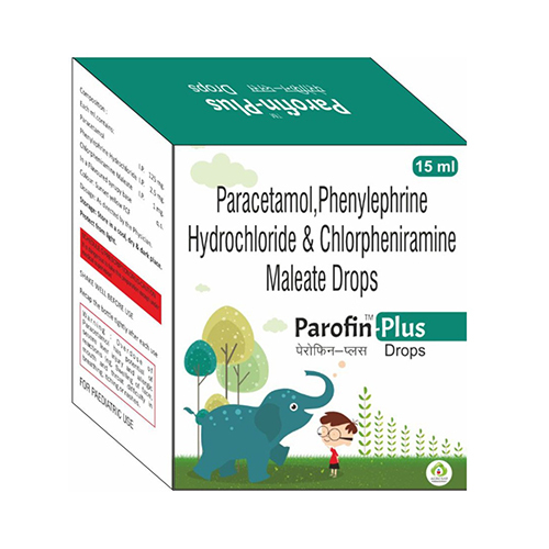 15ml Paracetamol Phenylephrine Hydrochloride And Chlorpheniramine Maleate Drops