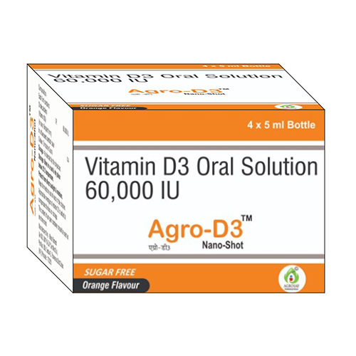 Vitamin D3 Oral Solution 60000 Iu - Drug Type: General Medicines