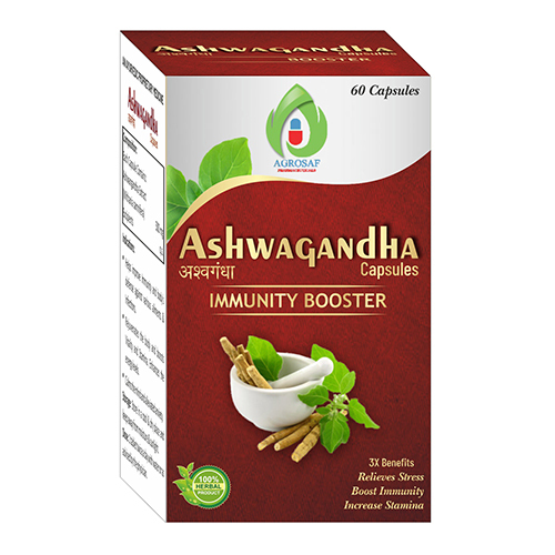 Ashwagandha Immunity Booster Capsules - Age Group: For Adults