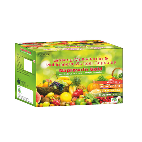 Ginseng Multivitamin And Multimineral Softgel Capsules