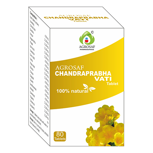 Agrosaf Chandraprabha Vati Tablets - Age Group: For Adults