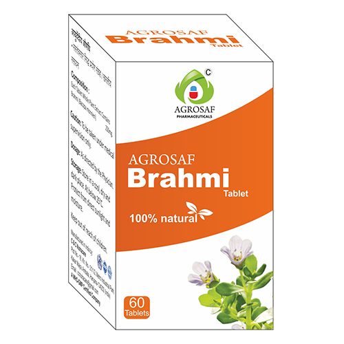 Agrosaf Brahmi Tablets - Age Group: For Adults