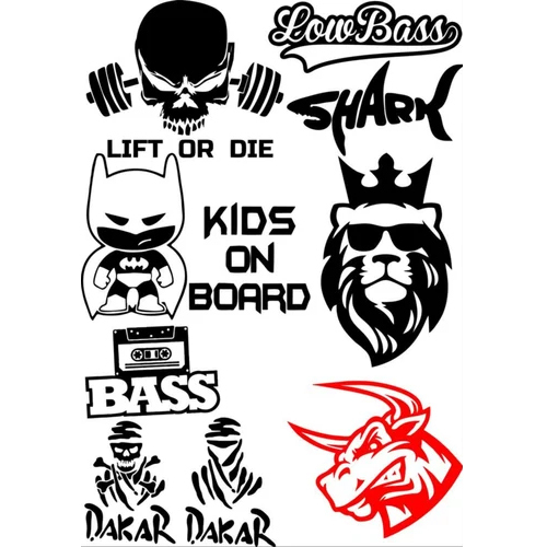 Vinyl Designer Stickers