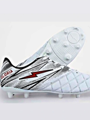 Gloria white football shoes