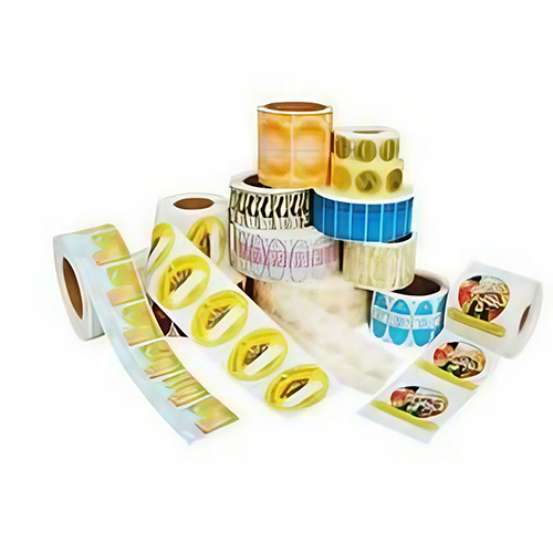 Printed Multi Color Barcode Label