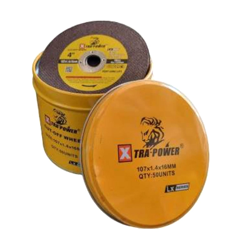 14 Inch Cut Off Wheel - Rigid Hardness, Brown Color, High-Quality Industrial Performance