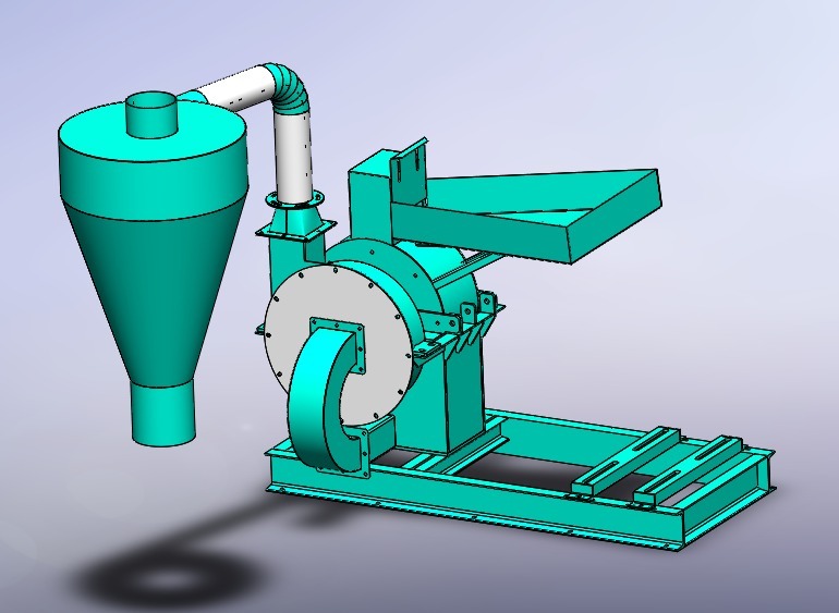 Industrial Chilli Grinding Machine