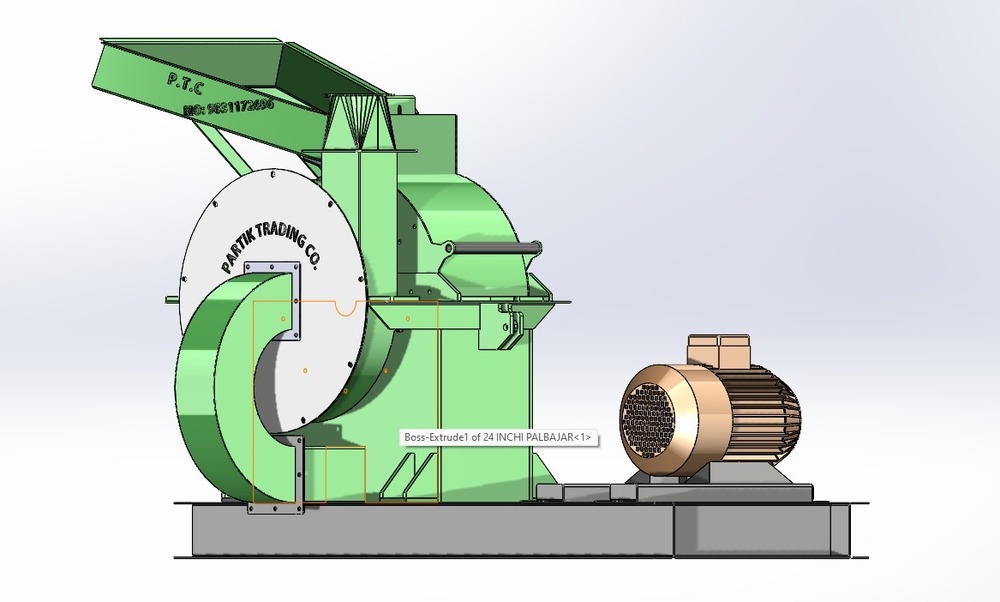 Industrial Chilli Grinding Machine