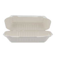 9x6 X3inch Clamshell Biryani Box - Application: Commercial