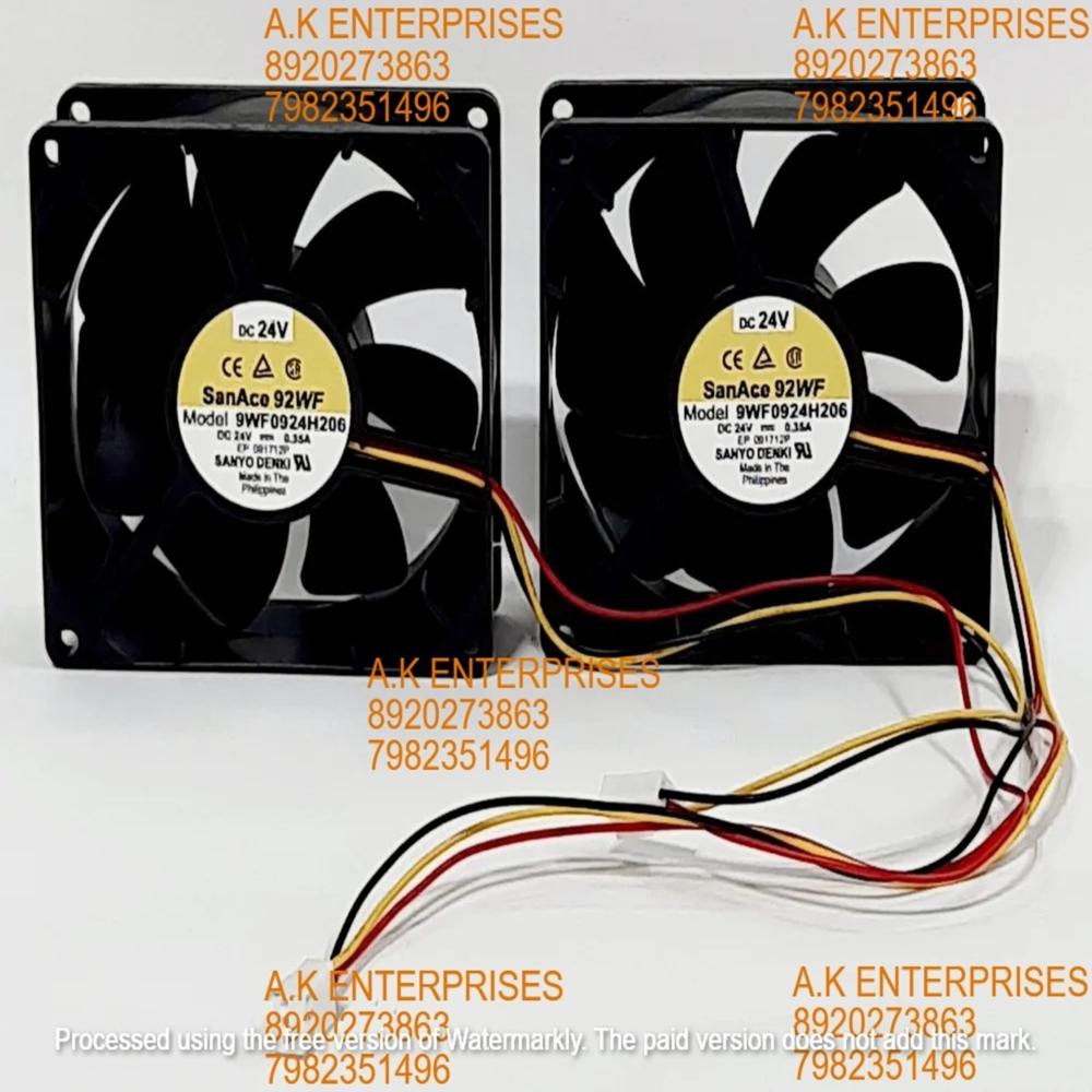 SANACE 9WF0924H206 SANYO DENKI (24V 3 WIRE SIZE 92X92X32MM) COOLING FAN