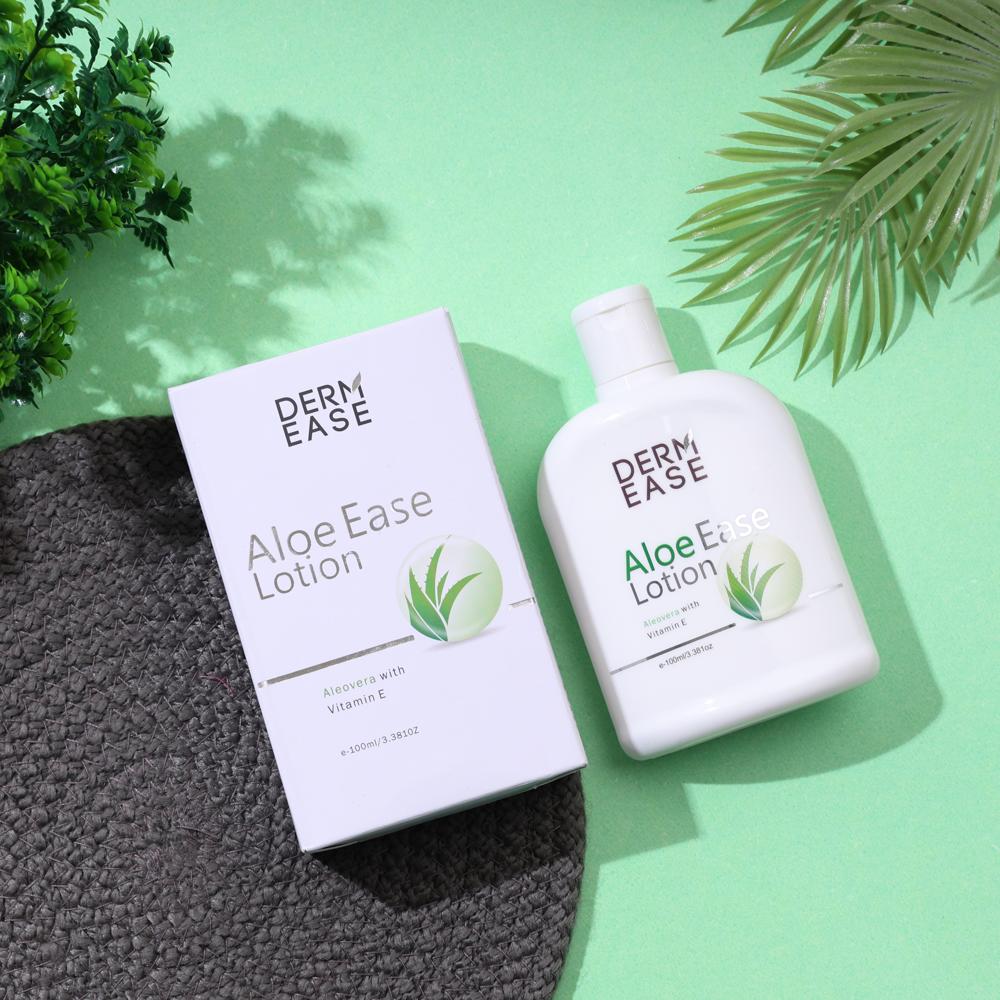 Alo Ease Lotion - Pure Aloe Vera Lotion | Soothing Hydration, Natural & Herbal Ingredients For Skin Softening And Protection