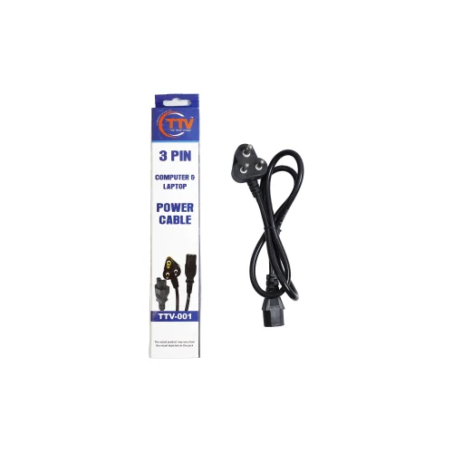 Power Extension Cord - Color: Black