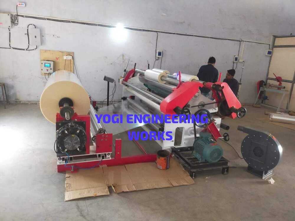 Plastic Film Slitter Rewinder Machine - General Use: Industrial