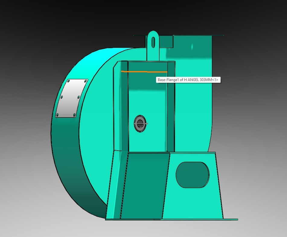 440 V High Pressure Centrifugal Blower