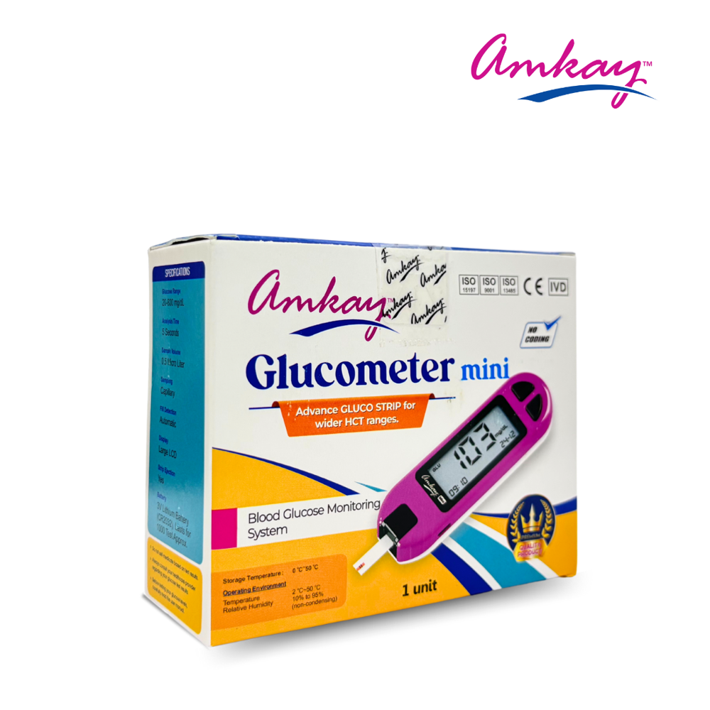 Amkay Glucometer Mini - Application: Blood Glucose Monitoring