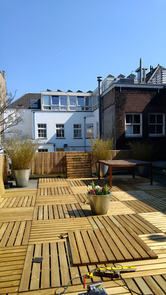 Wooden Deck Tile