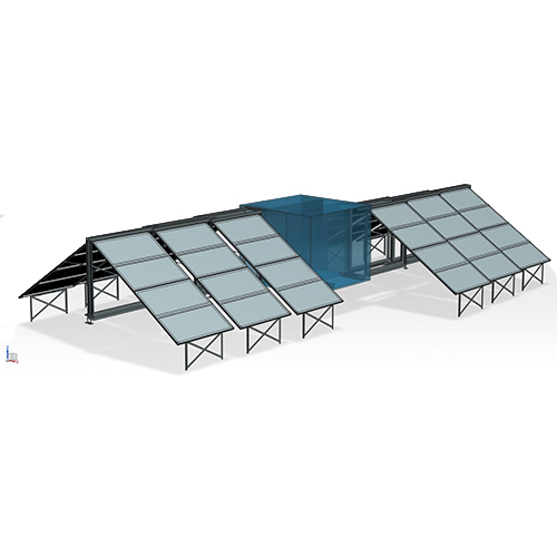 Portable Solar Power Container