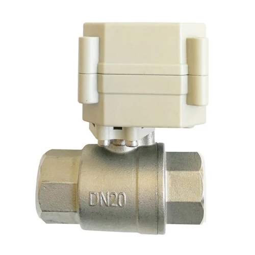 EAV2-15 Brass Valve - Two-Way Design, Customizable Sizes, Elegant White Finish for Air Applications