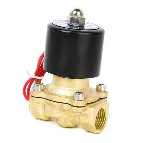 2W-250-25 2-2 Diaphragm Valve Copper Coil - Color: Golden And Black