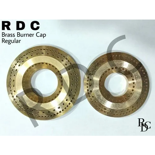 Regular Brass Gas Stove Burner - Color: Golden