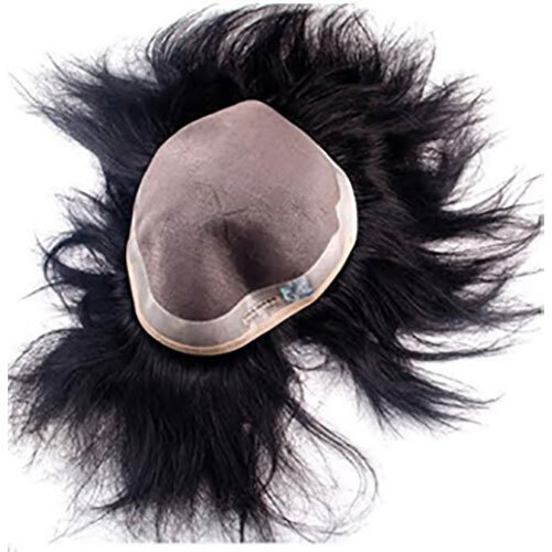 Pbaria Usa Base Mens Hair Patch - Color: Jet Black