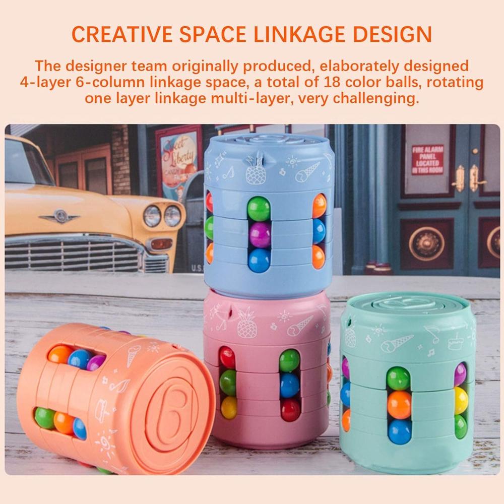 Magic Rainbow Puzzle Ball Magic Bean Toy