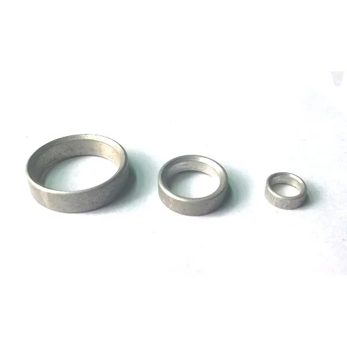 Aluminum Round Ring - Color: Silver